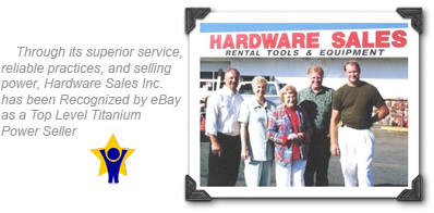 eBay Powerseller Hardware Sales Inc